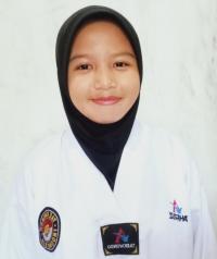 JUARA 3 POOMSAE PEMULA JUNIOR PUTRI Eva febriyanti